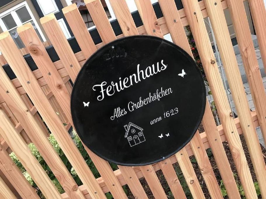 Altes Grabenhoefchen - 5 Sterne Ferienhaus Sondheim 외부 사진